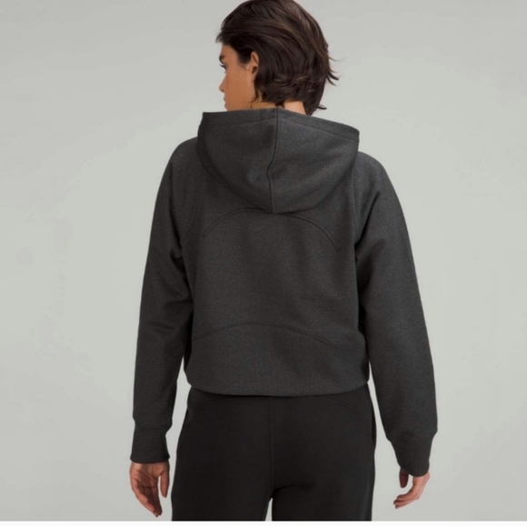 Lululemon Loungeful cropped Hoodie Sparkle black - Picture 2 of 13